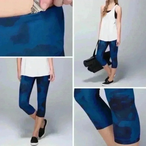 Lululemon Wunder Under Crop |I In Jumbo Inky Floral
Black Inkwell - Picture 2 of 10